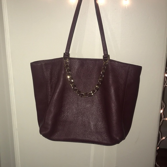 Michael Kors Maroon Purse - Picture 2 of 6
